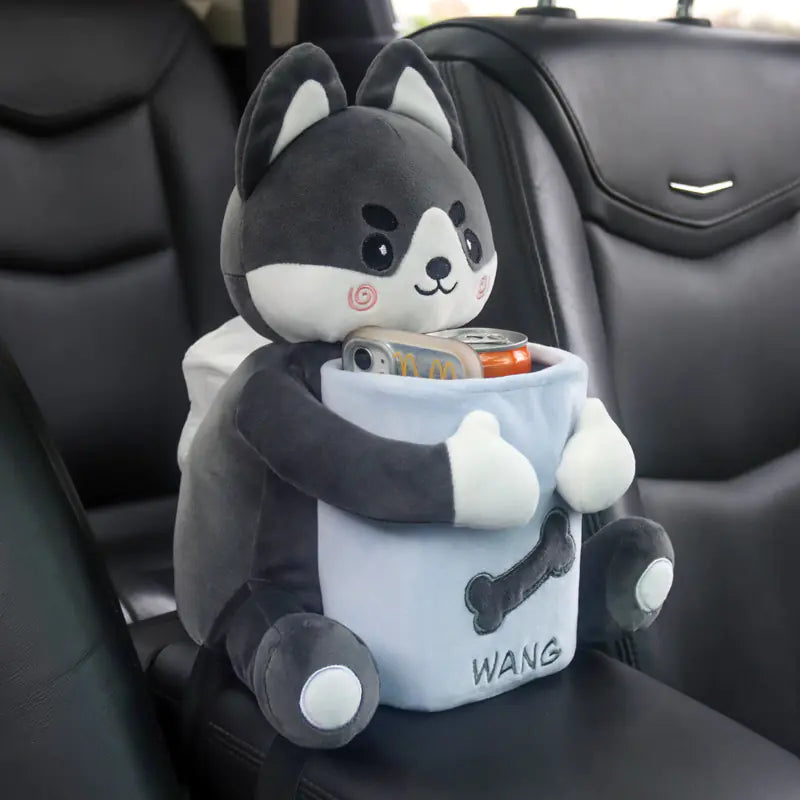 Cute Car Tissue Box & Trash Bin – Adorable Organizer for Women