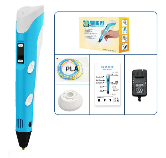 3D Printing Pen , 3D Doodling Pen Kit – Ultimate Tool for Art, DIY, & STEAM Learning
