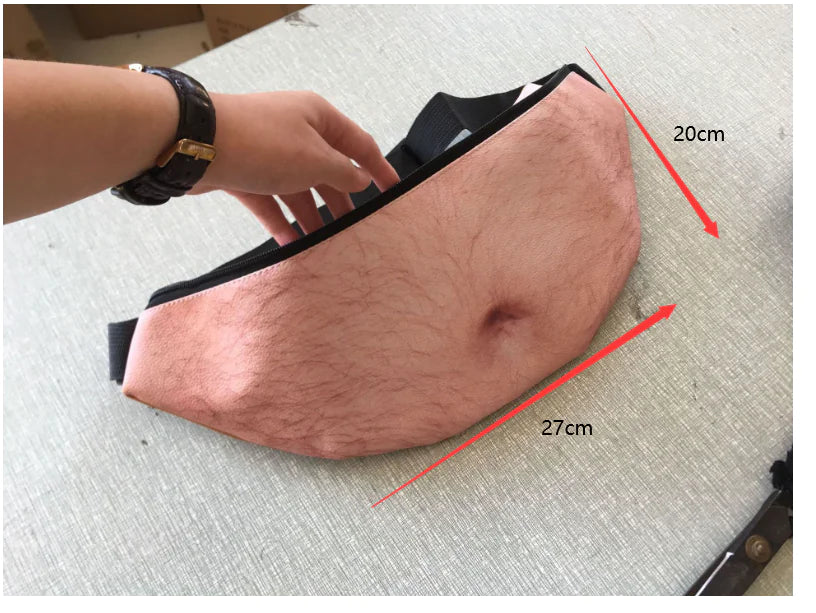 The Hilarious "Beer Belly" Fanny Pack - The Ultimate Novelty Gag Gift Pouch