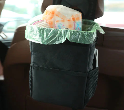 Premium Car Hanging Trash Bin – Waterproof & Multi-Functional Organizer